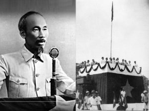 Chủ tịch Hồ Chí Minh đã đọc bản Tuyên ngôn độc lập tại Quảng trường Ba Đình, khai sinh ra nhà nước Việt Nam Dân chủ Cộng hòa