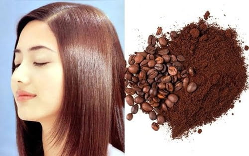 Phương pháp gội đầu bằng cà phê giúp tóc bóng mượt