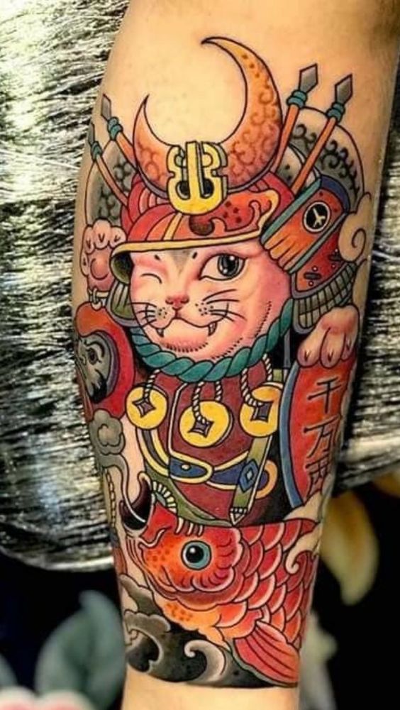 Tattoo Cường  Hình xăm mèo thần tài vẽ và thiết kế riêng cho khách  các  bạn đi xăm muốn có hình ưng ý thì qua quán mình tư vấn và