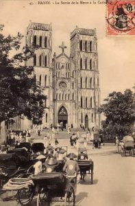 Ngày 25 tháng 12 năm 1887khánh thành nhà thờ lớn Hà Nội bởi các tín đồ Đạo thiên chúa