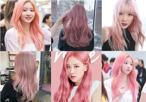 Mái tóc hồng đầy quyến rũ, thu hút mọi ánh nhìn