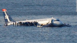 Ngày 15 tháng 1 năm 2009 chuyến bay 1549 của US Airways gặp sự cố và phải đáp máy bay xuống sông Hudson tại New York