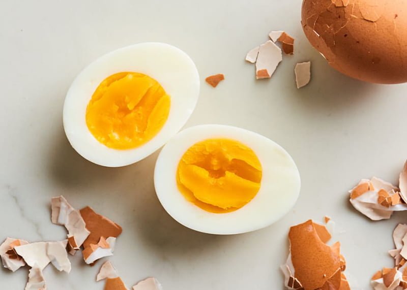 Các loại trứng khác nhau có lượng calo khác nhau