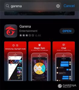 Tải phần mềm Garena Mobile về máy