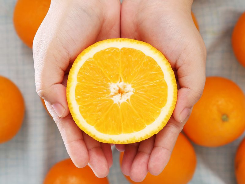 Cam cung cấp nhiều vitamin C cho cơ thể