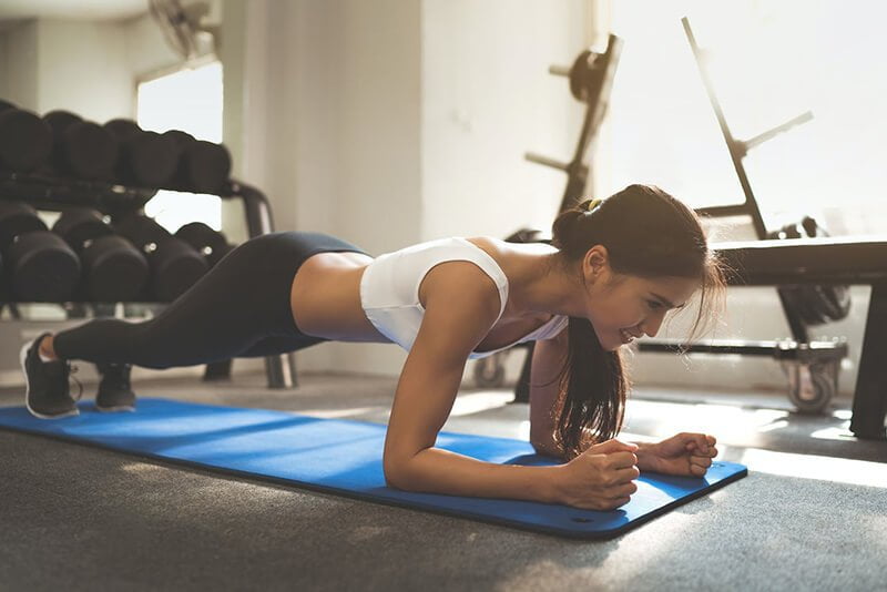 Plank giúp giảm mỡ bụng hiệu quả nhất