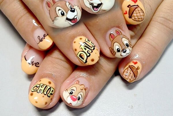 Chip and Dale nail