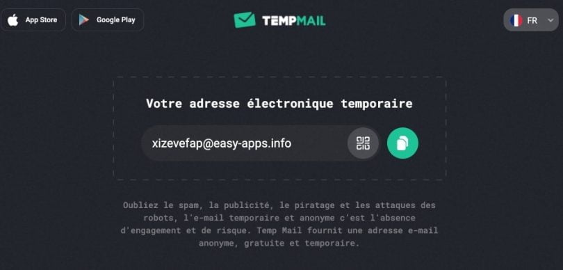 Temp Mail. Dotez-vous d'une adresse mail temporaire et anonyme • Les Outils Email