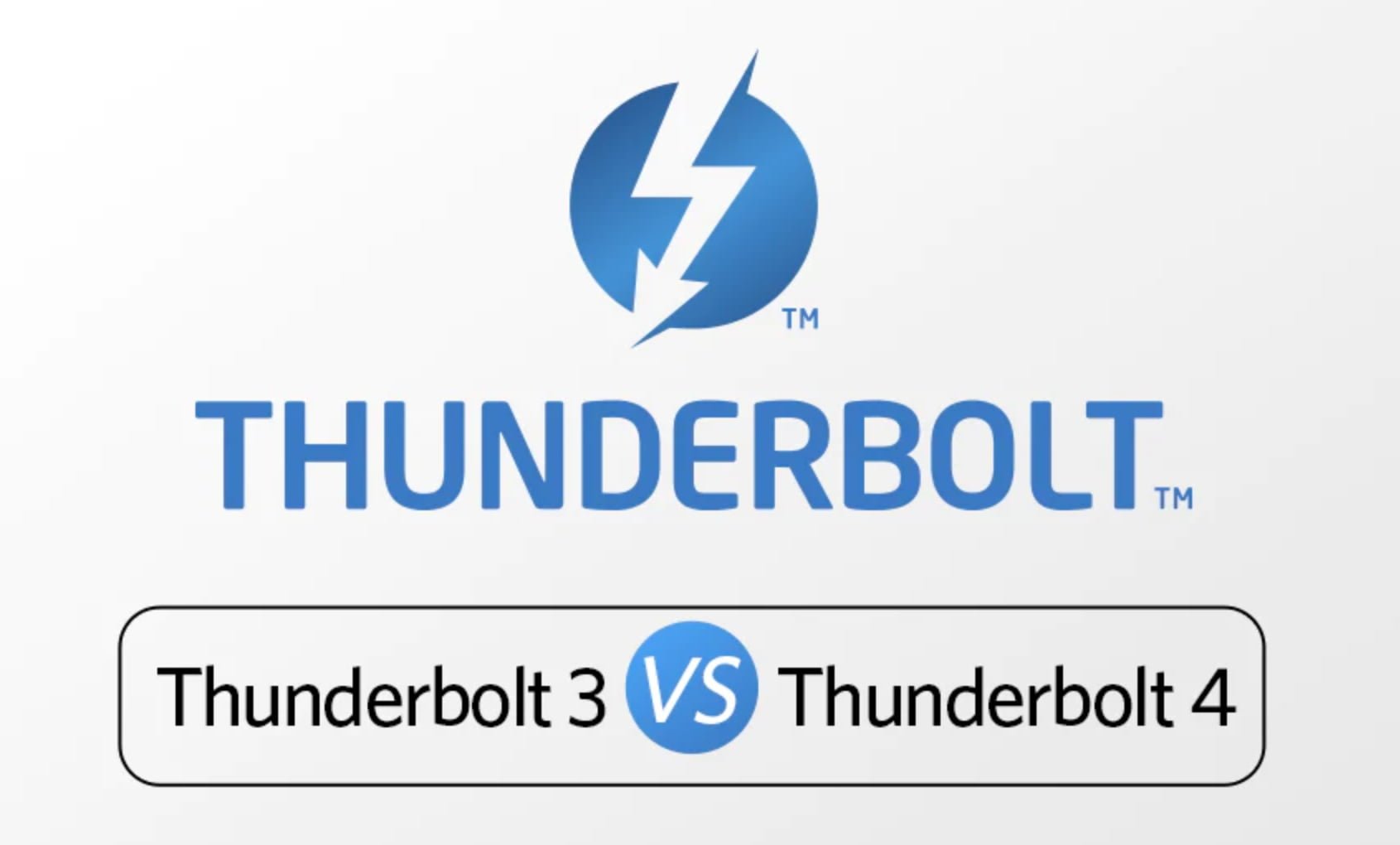 So sánh giữa thunderbolt 4 và thunderbolt 3
