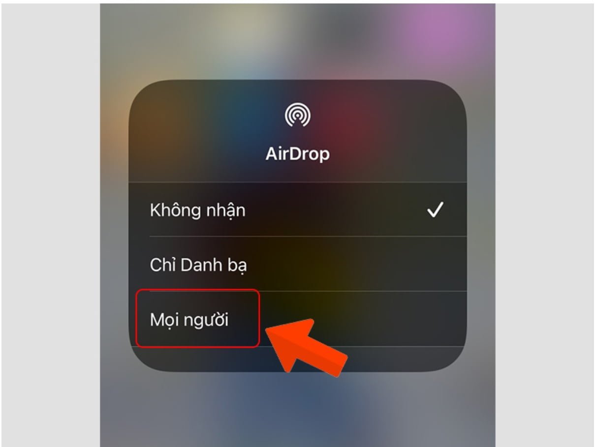 Cách bật Airdrop trên Iphone là gì