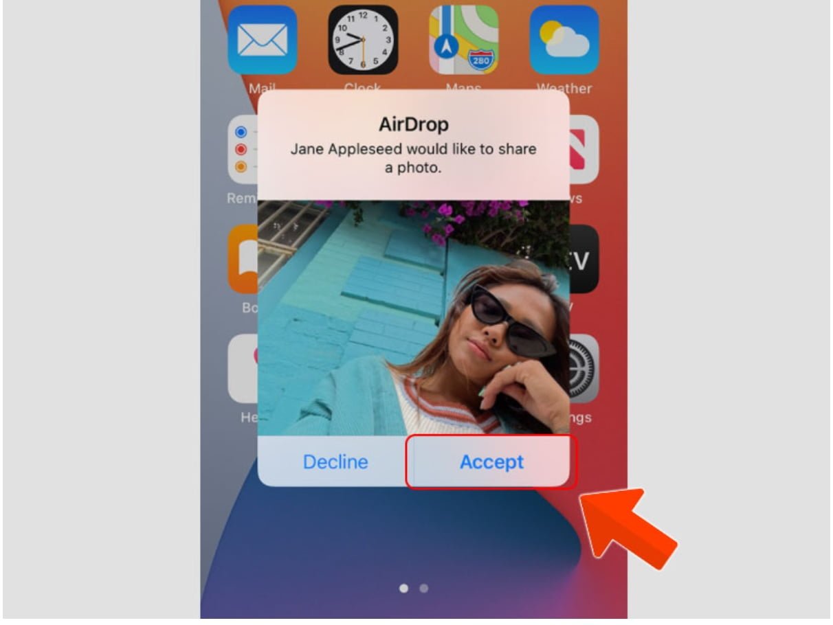 Cách sử dụng Airdrop trên Iphone