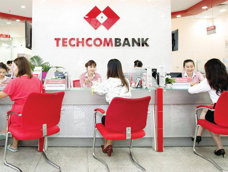 Ngân hàng Techcombank hoạt động sáng thứ 7 từ 8h tới 12h 
